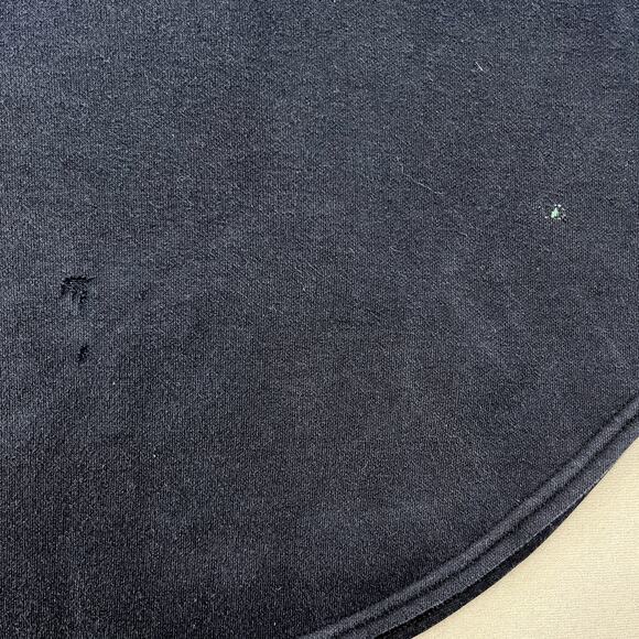 Savage x Fenty Hoodie Sweatshirt Adult Medium Black Essential Oversized Flames - Picture 10 of 14